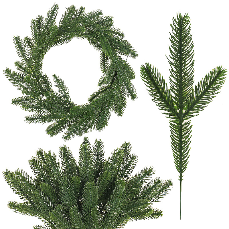 Artificial Pine Branches, Fake - Christmas Wreath Fake 评论和价格