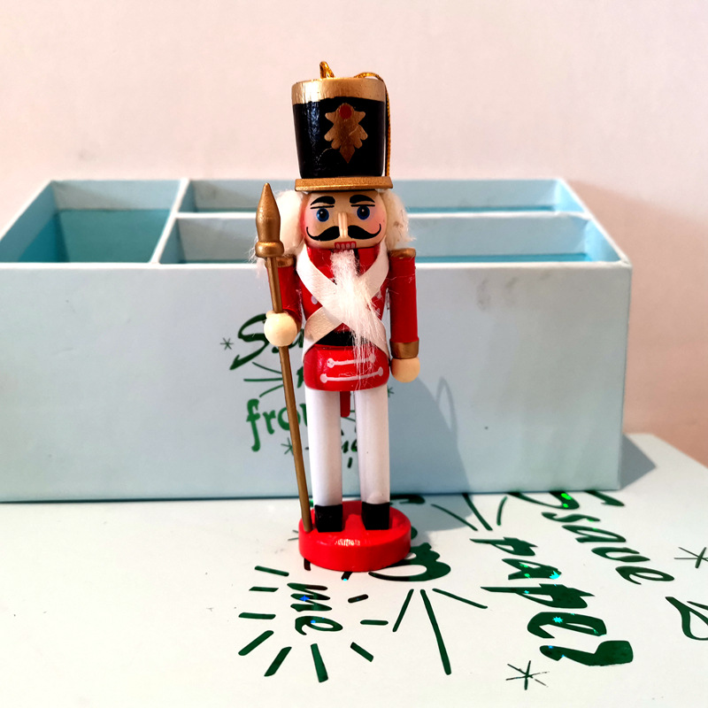 5/6pcs Merry Christmas Decorat - Nutcracker Figurine 评论和价格