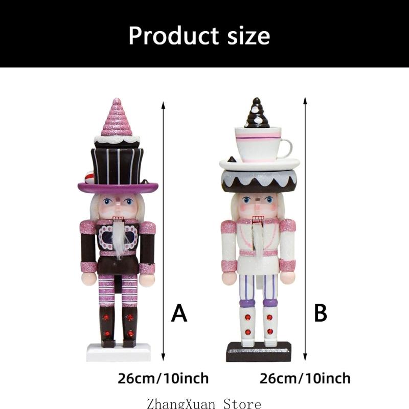 Wooden Nutcrackers Tabletop De - Nutcracker Figurine 评论和价格
