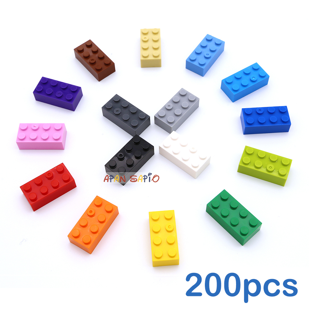 200pcs 2x4 Dot DIY Building Bl - Lego Set Creator 评论和价格