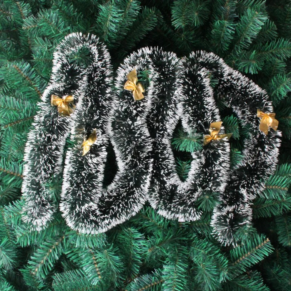 Christmas Tinsel Garland Artif - Led Fairy String Lights 评论和价格