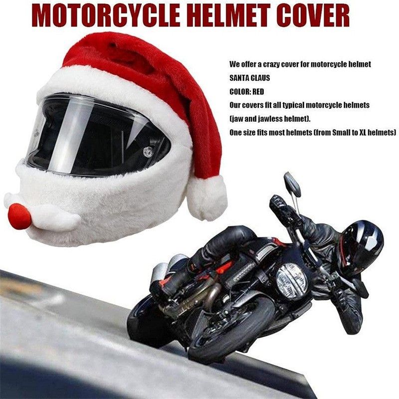 Santa Claus Helmet Cover Plush - Santa Hat Plush 评论和价格