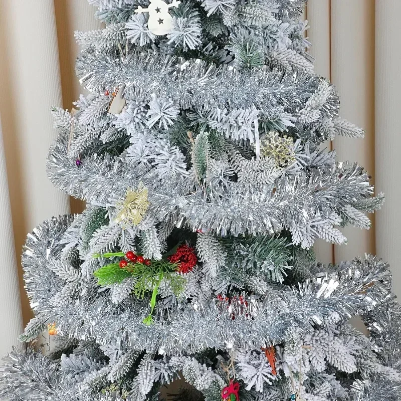 1.5/30M Colorful Christmas Rib - Tinsel Garland Decoration 评论和价格