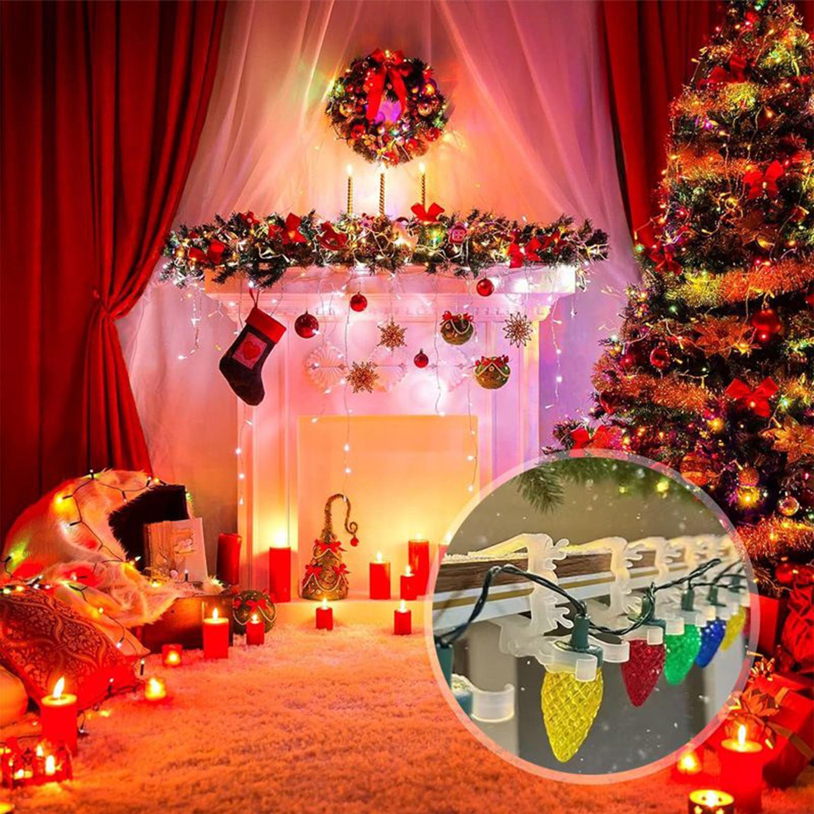 Christmas Light Gutter Clips 1 - Christmas Lights Outdoor 评论和价格