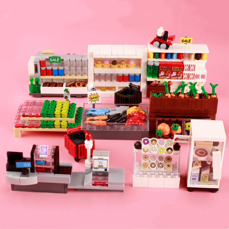 MOC City Supermarket Building  - Lego Set Creator 评论和价格