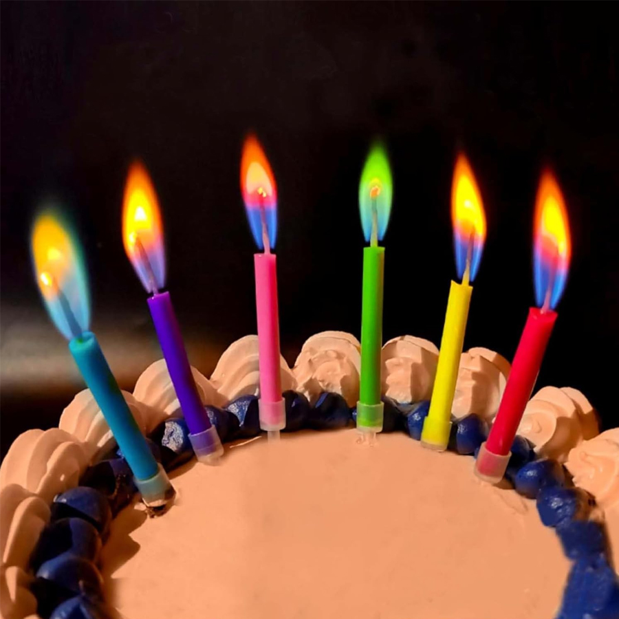 12/24 Pcs birthday cake candle - Holiday Candle Set 评论和价格