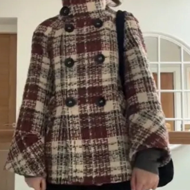 Warm Checkered Turtleneck Shou - Christmas Throw Blanket 评论和价格