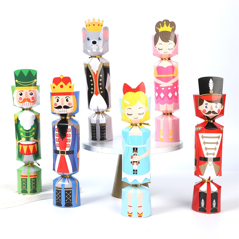 24pcs Christmas Cracker Soldie - Nutcracker Figurine 评论和价格