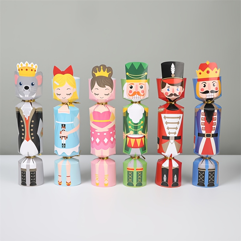 24pcs Christmas Cracker Soldie - Nutcracker Figurine 评论和价格