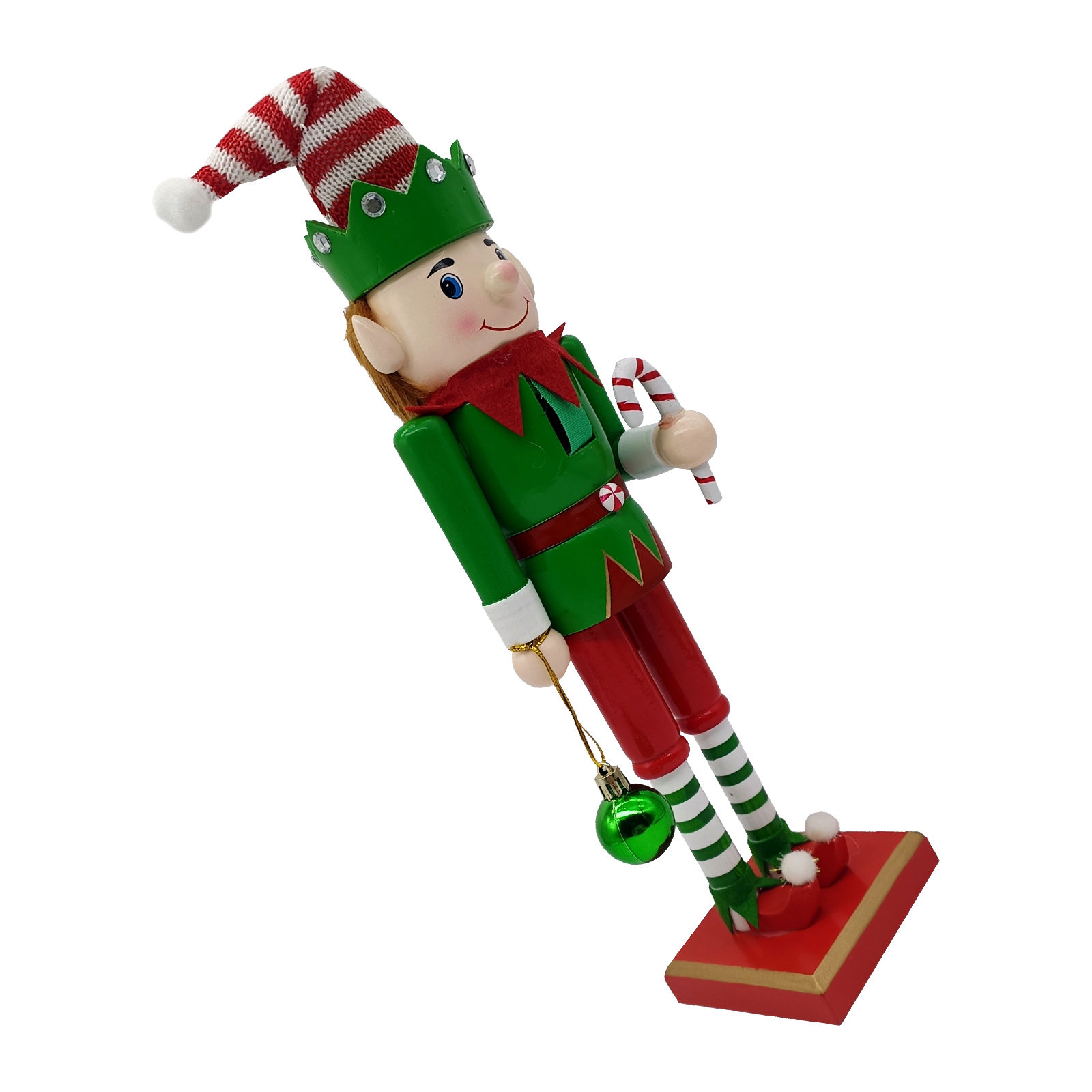 Christmas Wooden Nutcracker So - Nutcracker Figurine 评论和价格